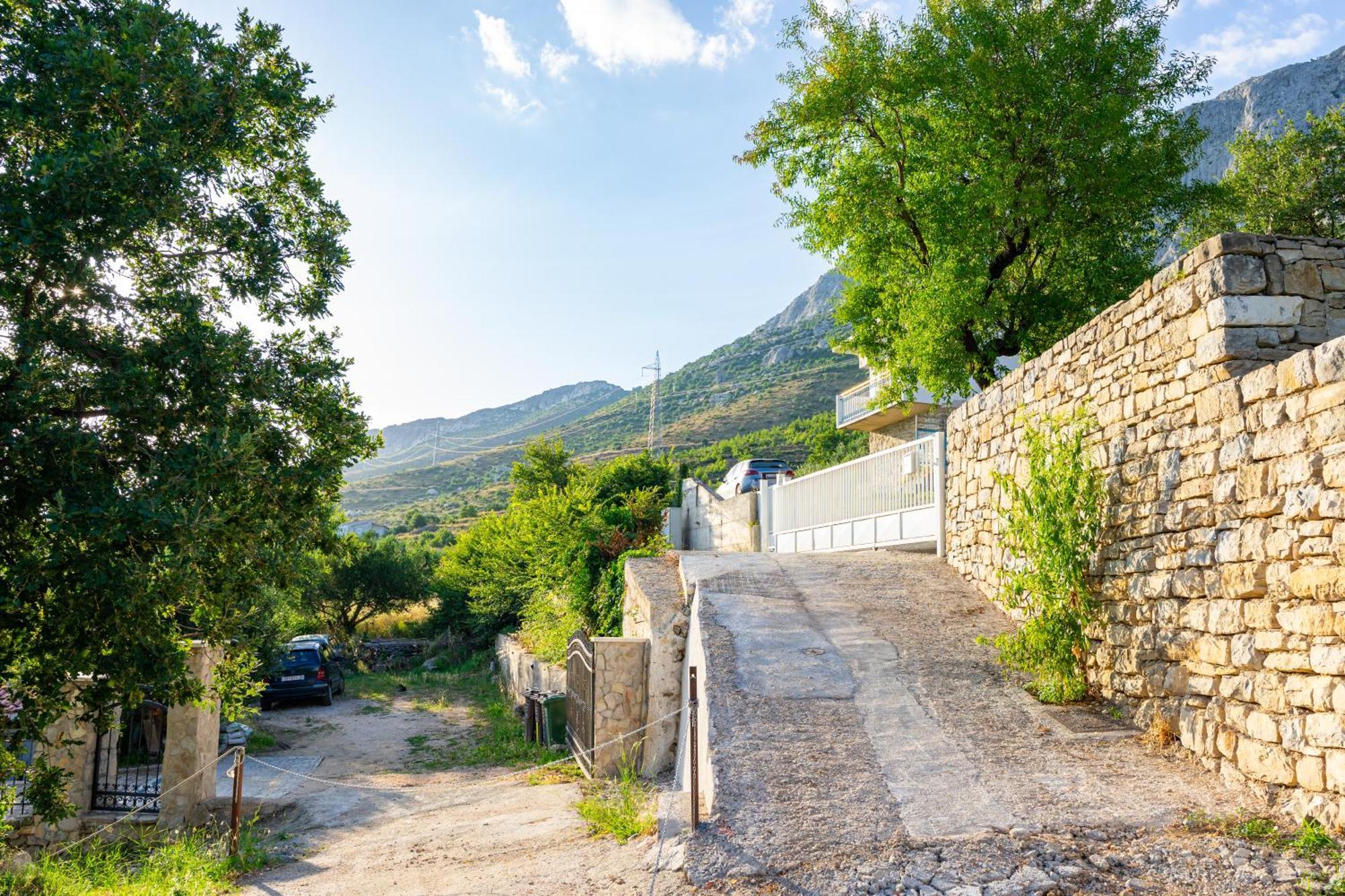 Olive Garden House In Zrnovnica With A View & Bbq Vila Exterior foto