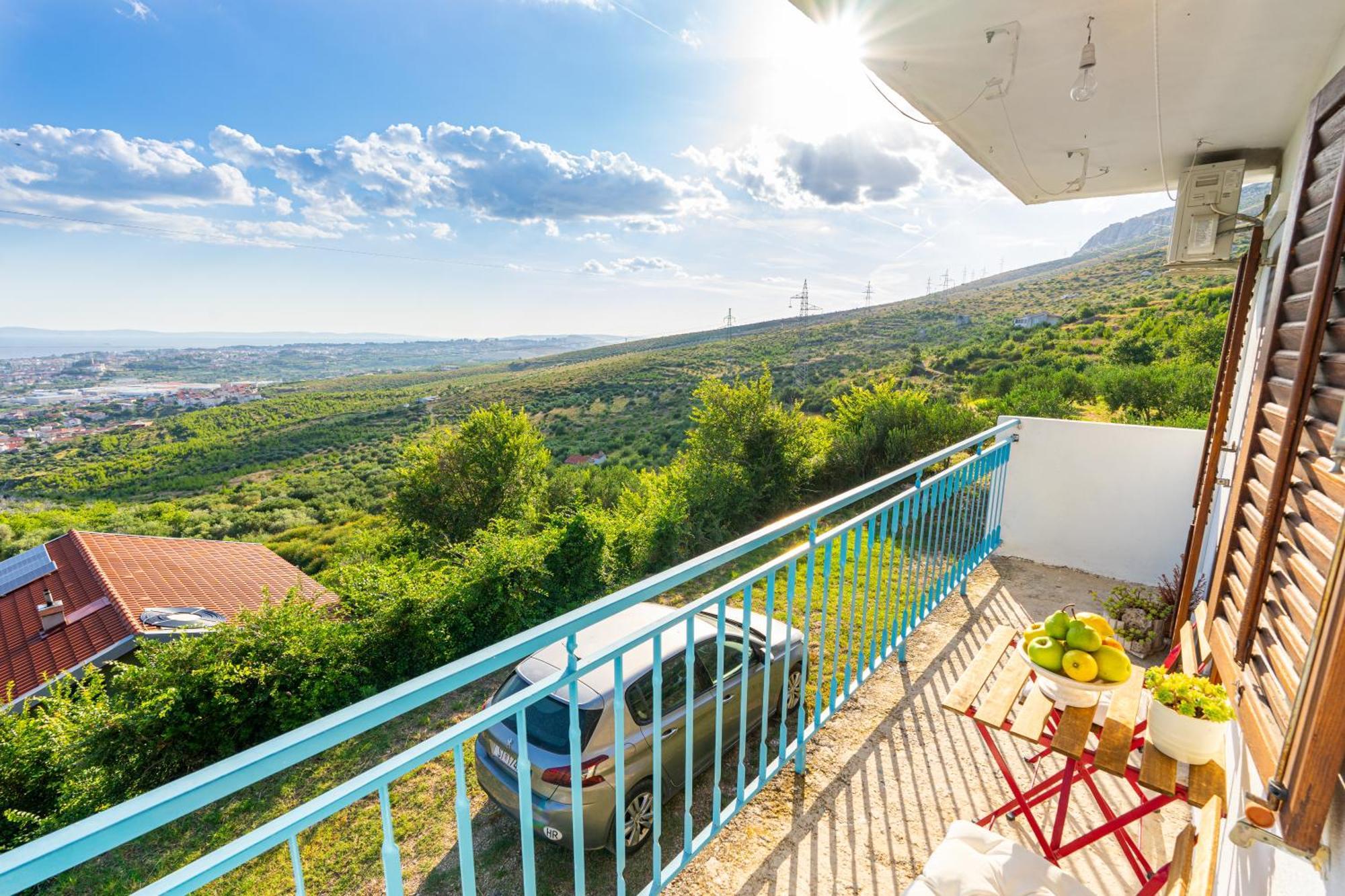 Olive Garden House In Zrnovnica With A View & Bbq Vila Exterior foto
