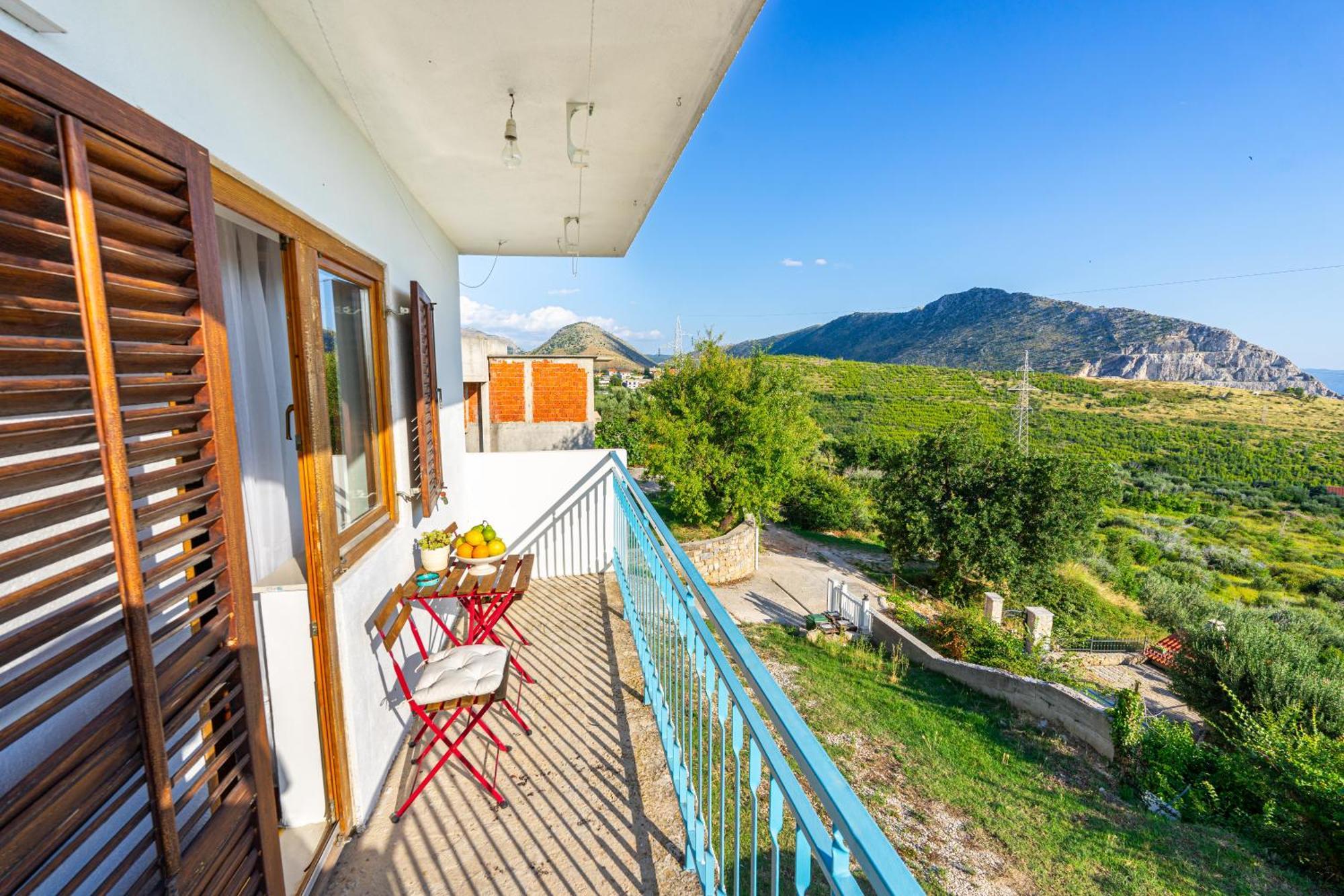 Olive Garden House In Zrnovnica With A View & Bbq Vila Exterior foto